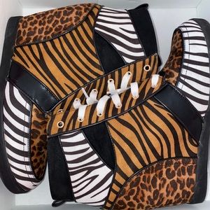 Women’s size 12 Animal Print Sneakers